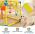 0-6 TOOGE Upgraded Puppy Play Gym: Small Dog Puppy Jungle Gym Playground Adjustable Hanging Dogs Enrichment Chew Toys
