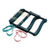Rolyan Basic Ergonomic Hand Exerciser - Strengthening Device for Fingers, Hands, and Thumbs with 4 Pairs of Rubber Bands