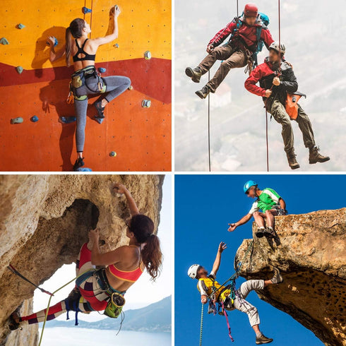 Half Body Climbing Gear for Rappelling, Rock Climbing, Fire Rescuing, Tree Climbing