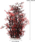 2 13.8 inch balacoo Pcs Aquarium Decor Plastic Plant, Red Coral Tree for Fish Tank Decoration, Artificial Plants
