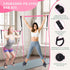 Pilates Bar Kit with Resistance Bands - Stackable Bar for Legs, Hip, Waist, Arm Workouts, Home Gym Yoga