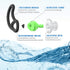Hearprotek Ear Plugs for Swimming, Waterproof Silicone Water Earplugs for Adults, Juniors, Pool Shower Bathing