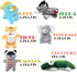 SHARLOVY Dog Squeaky Toys for Small Dogs, Stuffed Animal Chew Toy, Soft Plush Pet Toys Pack of 12 in Gift Box