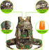 Hunting Backpack, Outdoor Gear Pack with Bow and Rifle Carry System, Camo-Khaki