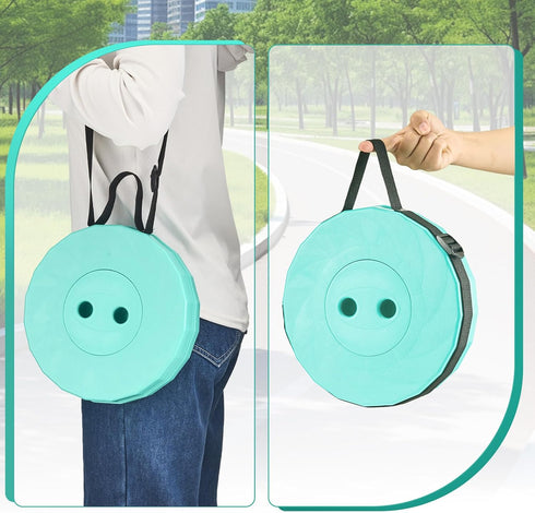 Collapsible Stool Thickened, Portable Foldable Chair, Retractable Stool for Fishing, Portable stools for Adults Hiking