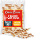 Canine Chews Chicken-Wrapped Rawhide Twists, Pack of 45, Premium Natural Beefhide Chews
