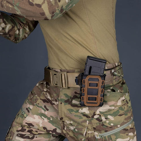 IDOGEAR Mag Pouch 5.56mm Rifle Magazine Pouches, 7.62mm Molle Softshell Universal Mag Carrier