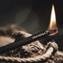 Überleben Tindår Tinder Fire Starter Kit, Waterproof Survival Tool Kit with Black Aluminum Sleeve