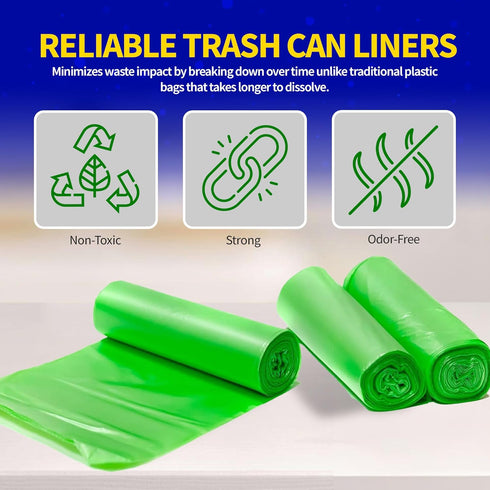 3.1 3-Pack 10 Pet Fit For Life Gal Leak-Proof Wastebasket Liners - of Medium Bags for Dog Droppings, Lawn, Garage