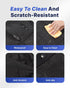600D pettycare Dog Car Seat Cover for Back Seat, Heavy Duty Waterproof & Scratch-Resistant for Car with Side Flap, Pet