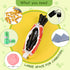 BlissBud Grapefruit Shape Dog Poop Bag Holder and Carrier - Leash Attachment Poo Bag Dispenser with Stylish Cute