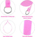 18 Pieces Dog Leash Slip Leads with O-Ring, 6 Feet for Small Medium Large Dogs – Grooming Shelter Rescues Walking