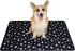 Dog Crate Mat (36" x 23") - Soft Bed Mat with Cute Prints, Personalized Anti-Slip Kennel Pad, Machine Washable