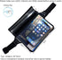 Waterproof Waist Bag with Secret Holder for Phone, Kindle, Wallet, Watch, Passport - Perfect for Beach, Pool (Black)