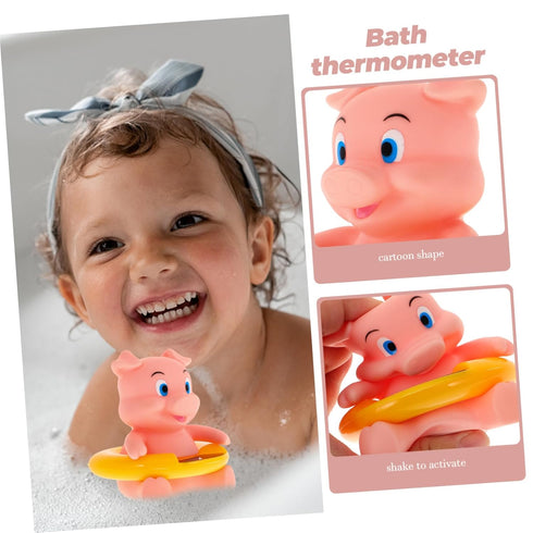 Swimming Cartoon Baby Bath Electronic Water Temperature Gauge for Infants Waterproof Pool Floating Design for Baby