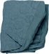 Furhaven Replacement Dog Bed Cover, Pinsonic Quilted Paw L Shaped Chaise, Machine Washable - Bluestone, Medium