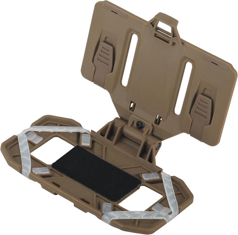Tactical Plate Carrier Vest Attachments, Universal Phone Chest Mount for Screen Size 4.7"-6.7"