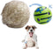Nocciola Wobble Giggle Ball for Dogs, Interactive Squeaky Toy for All Sizes, Fun Giggle Sounds When Rolled or Shaken (M)