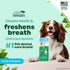 TropiClean Fresh Breath Toothbrush and Toothpaste Kit for Dogs, Teeth Cleaning Kit for Plaque & Tartar Removal, Breath