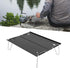 Locadence 11.7 8.3 3.3in Backpacking, Camping Table, X X Portable Ultra Light Aluminum Alloy Folding Camp Side Table