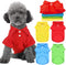 4 Pieces Dog Shirts Collared Polo T-Shirts for Small Medium Dogs, Breathable Doggy Sweatshirt, Pet Outfits
