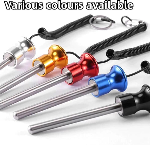 Gym Pin, Universal Aluminum Alloy Weight Stack Pin with Pull Rope for Fitness Equipment