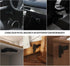 35 Lbs Gun Magnet Mount Rating Magnetic Gun Mount | HQ Rubber Coated for Car, Truck, Desks, Safes, and Walls |