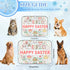 imiBBWQu Summer 27" 22" Dog Cooling Mat Happy Easter Water Cooling Mat for Cat Washable Personalized Dog Pad Beds