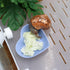 Neeenn 4 Pack Hermit Crab Plastic Food Dish, Hermit Crab Food & Water Bowl, Mini Food Dish Kit, Suitable for Hermit