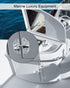 Heavy Duty Marine Hatch Hinge 2.75" x 2.6" with Removable Pin, Stainless Steel 316 Hardware for Boat Door