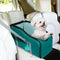 LIWSHWZ Console Dog Car Seat - Portable Travel Dogs Armrest Booster Seat