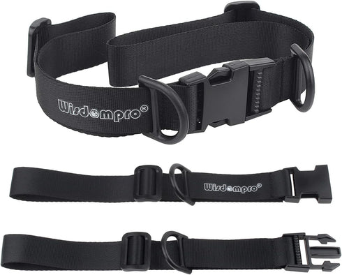 Wisdompro 2 Pack Backpack Chest Straps - Heavy Duty Adjustable Sternum Strap Chest Belt with Quick Release Buckle
