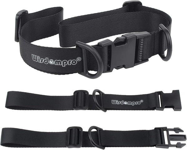 Wisdompro 2 Pack Backpack Chest Straps - Heavy Duty Adjustable Sternum Strap Chest Belt with Quick Release Buckle