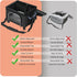 4-in-1 15lbs Cat Car Seat and Cat Carrier with Removable Wheels Booster Car Seats for Small Dogs Cats Comes