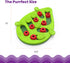 16 13in 9.5in Catstages Nina Ottosson Buggin' Out Puzzle & Play Interactive Cat Puzzle Feeder for Indoor Cats, Hidden