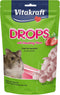 Vitakraft Drops Hamster Treat, Strawberry Yogurt Treats for Hamsters, Pink, 5.3 Ounce
