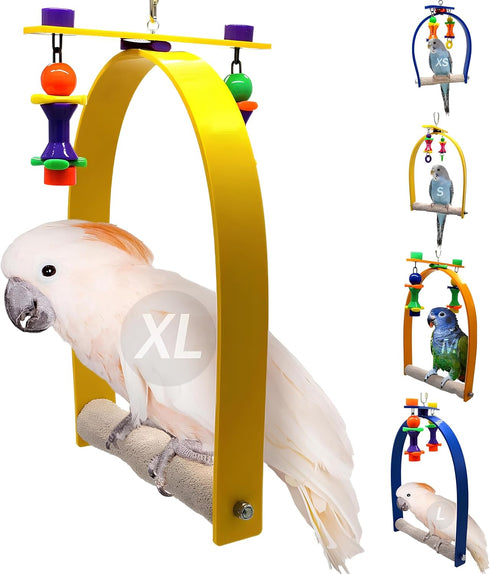 Sweet Feet and Beak Small Whirly Bird - Perfect Cage Toy Stimulates