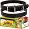 Adityna Leather Dog Collar for Extra-Small Dogs and Puppies, Classic Style, Heavy Duty Black Leather (XS, Neck: 10-13