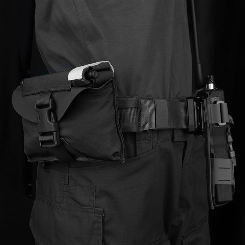 Tactical Molle Pouch Small IFAK Medical Pouches with Top Tourniquet Holder First Aid EDC Bag for Duty Belt and Vest
