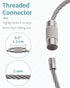 Pawfly 6 Inch Wire Keychain Cable Large Stainless Steel Key Ring Loop for Outdoor Hiking
