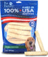 Pet Factory 100% Made in USA Beefhide 5" Chip Rolls Dog Chew Treats, Natural Flavor, 22 Count/1 Pack