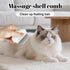 5-in-1 Pet Grooming Kit for Cats and Dogs Flea Comb, Double-Layer Dense Tooth Comb, Knot Remover & Wave Massage Brush