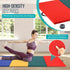 4-Panel 4'x8'x2'' Folding Gymnastics Mat Yoga Mats Exercise Mat Gym Mat for Home Aerobics Workout Foldable Tumbling Mat