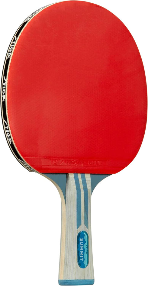 STIGA Ping Pong Paddles - 2mm Tournament-Approved Sponge - Flared Handle for