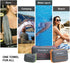 4Monster Swimming, Backpacking Quick Dry Travel Towel with Case & Carabiner Super Absorbent Microfiber Gym & Camping