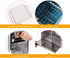 Portable Folding Camping Wood Stove, Lightweight Stainless Steel Wood Burning Camp Stove with Grill for BBQ