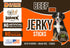 1 lb 100% Hank & Harley Jerky Sticks Beef Lung - USA Lean Protein Soft Dog Treats with Pumpkin. Natural, NO Added