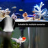 UPETTOOLS 3.2 Inch Air Stones for Fish Tank, Super Quiet Nano Airstone Aerator with Airline Tubing for 30 to 70 Gallon