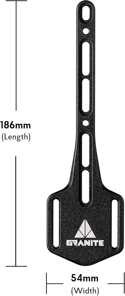 Granite XE Bike Bottle Cage Mount Strap for Tools and Inner Tubes (Orange)