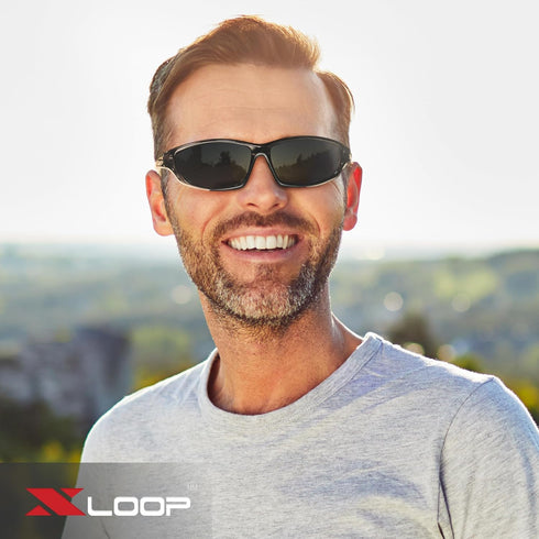 Polarized Sports Sunglasses for Men, UV400 Baseball Running Cycling Golf Glasses for Outdoor Activities